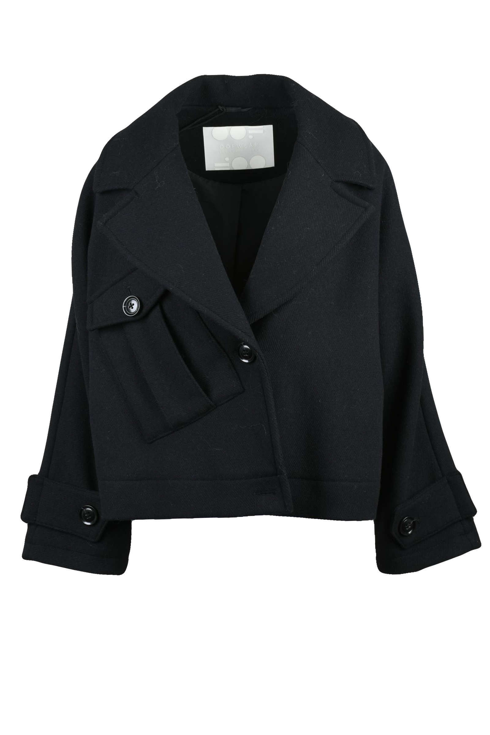 Peacoat Corto Nero