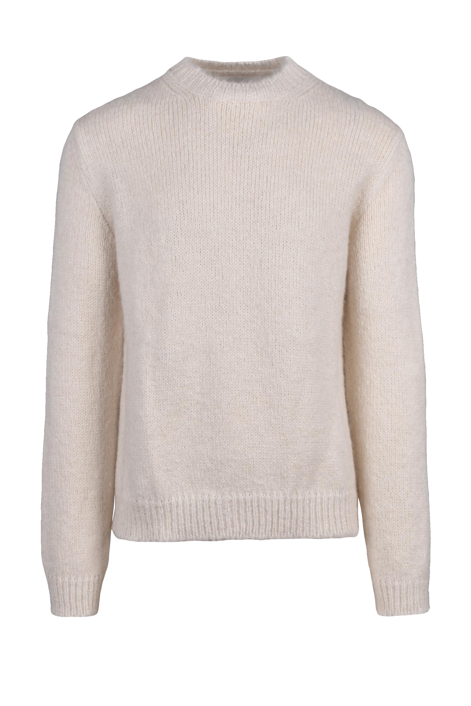 Maglione Girocollo Bianco