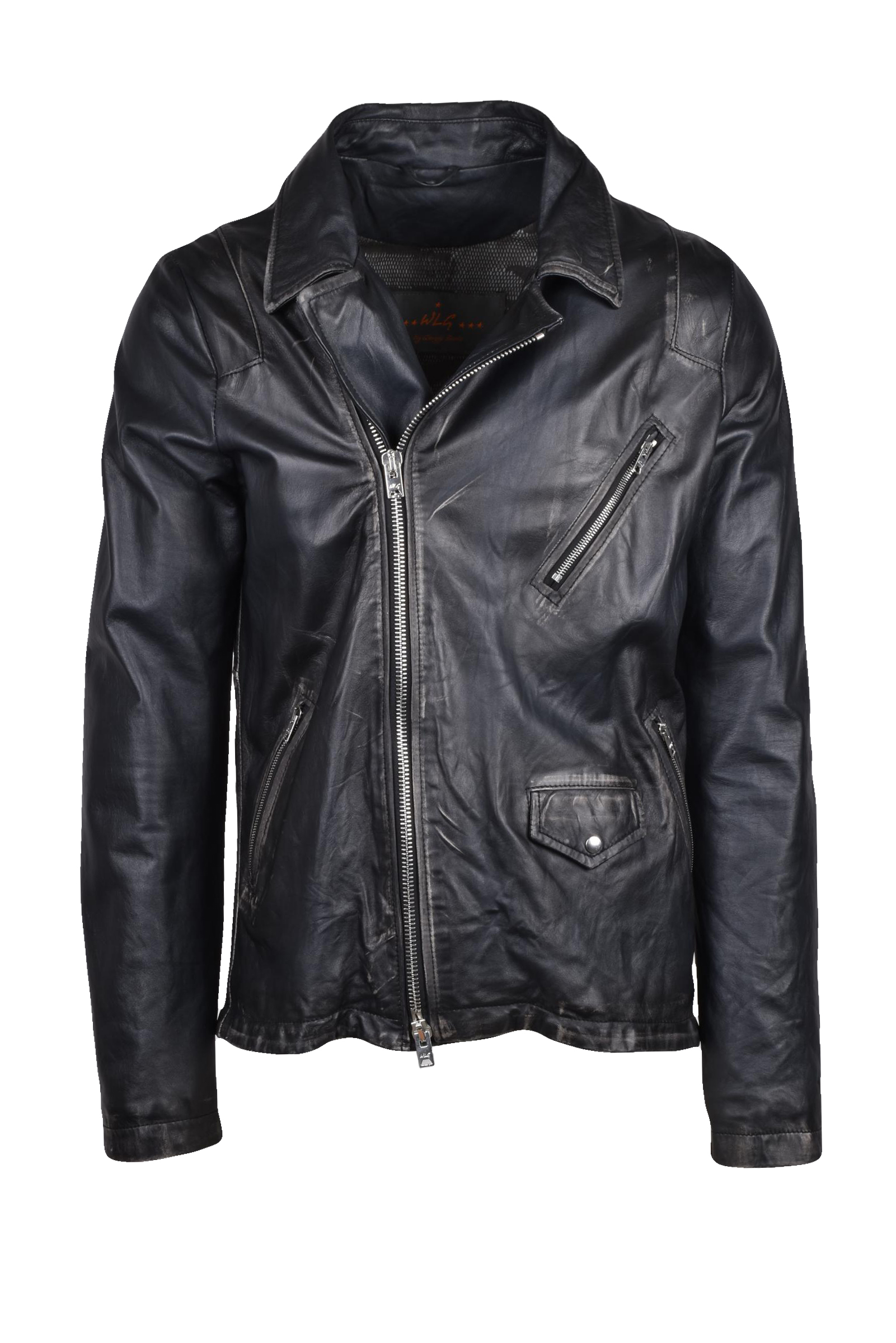 Chiodo in Pelle Nero