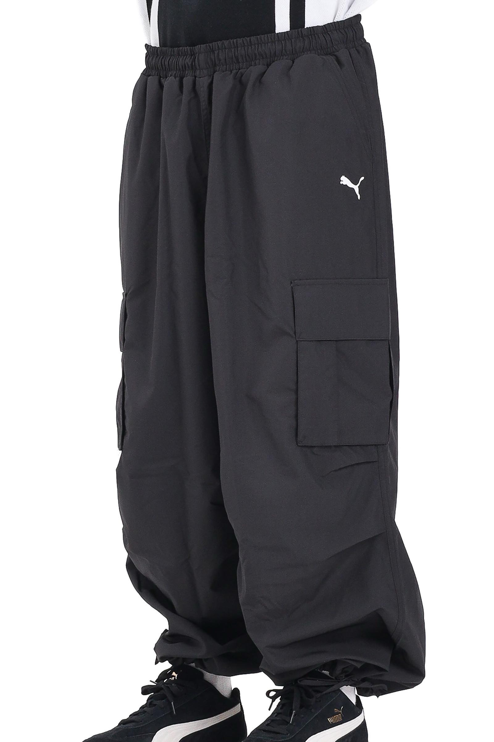Pantaloni Tuta Cargo Nero