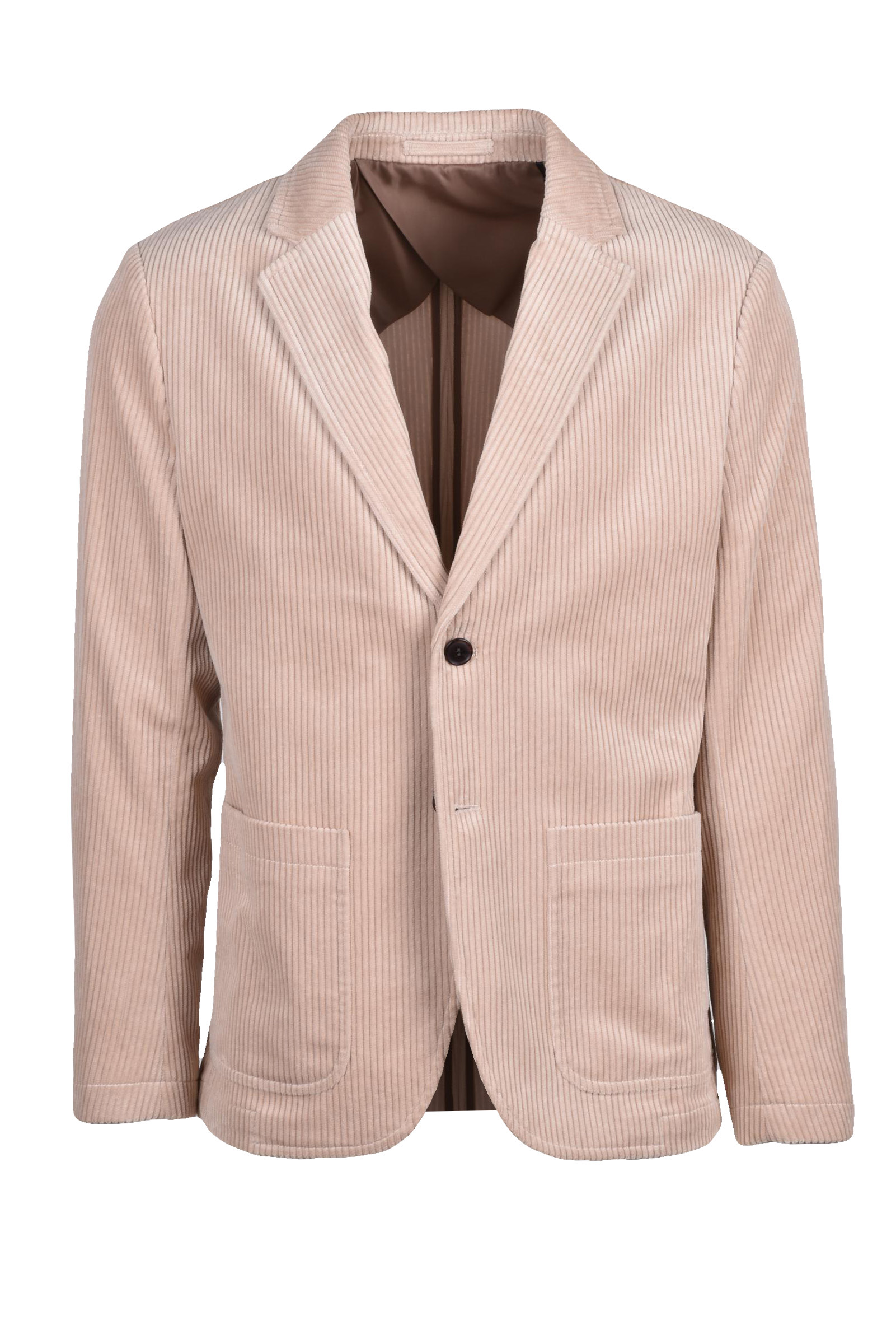 Giacca in Velluto Beige