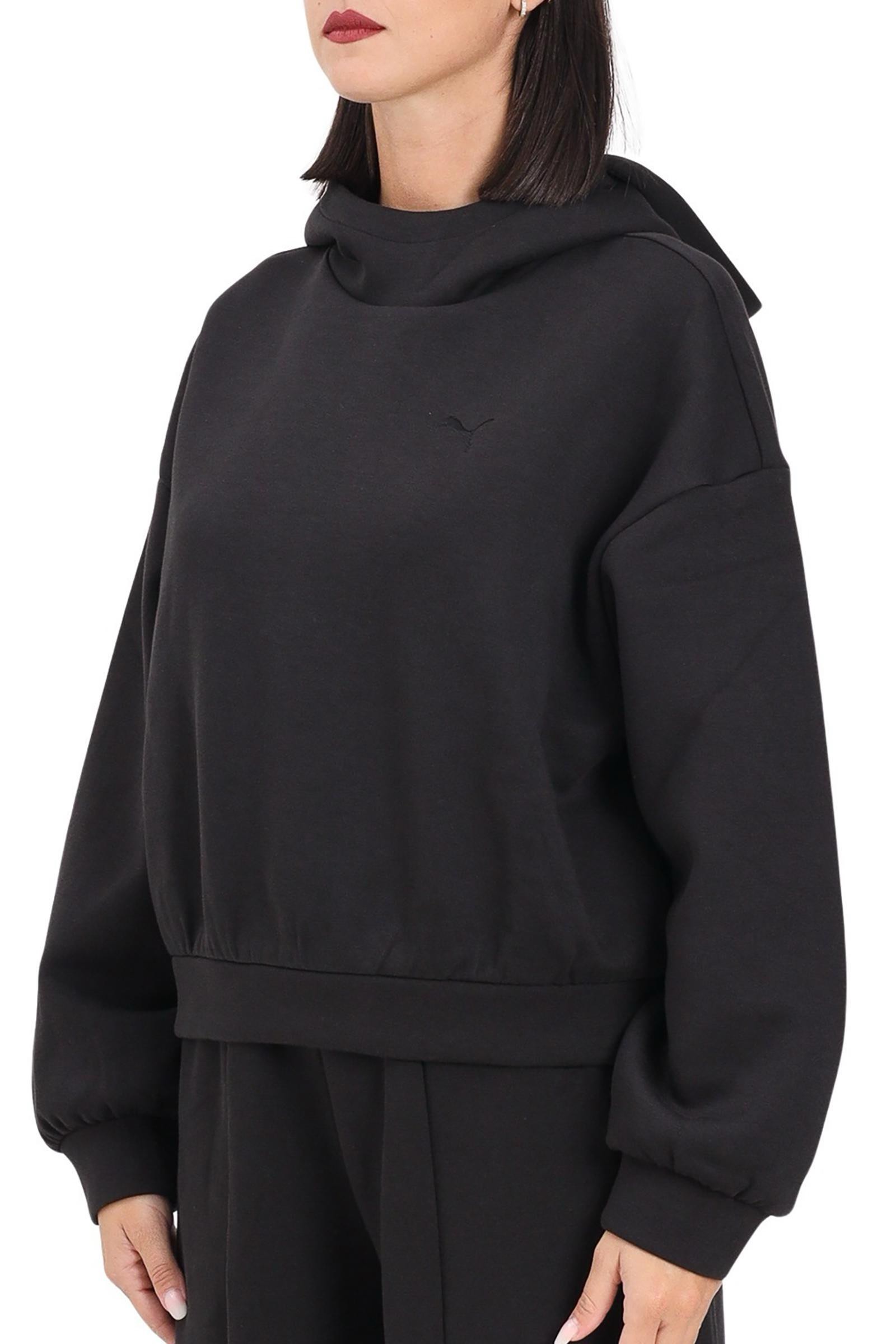 Felpa Corta Nero