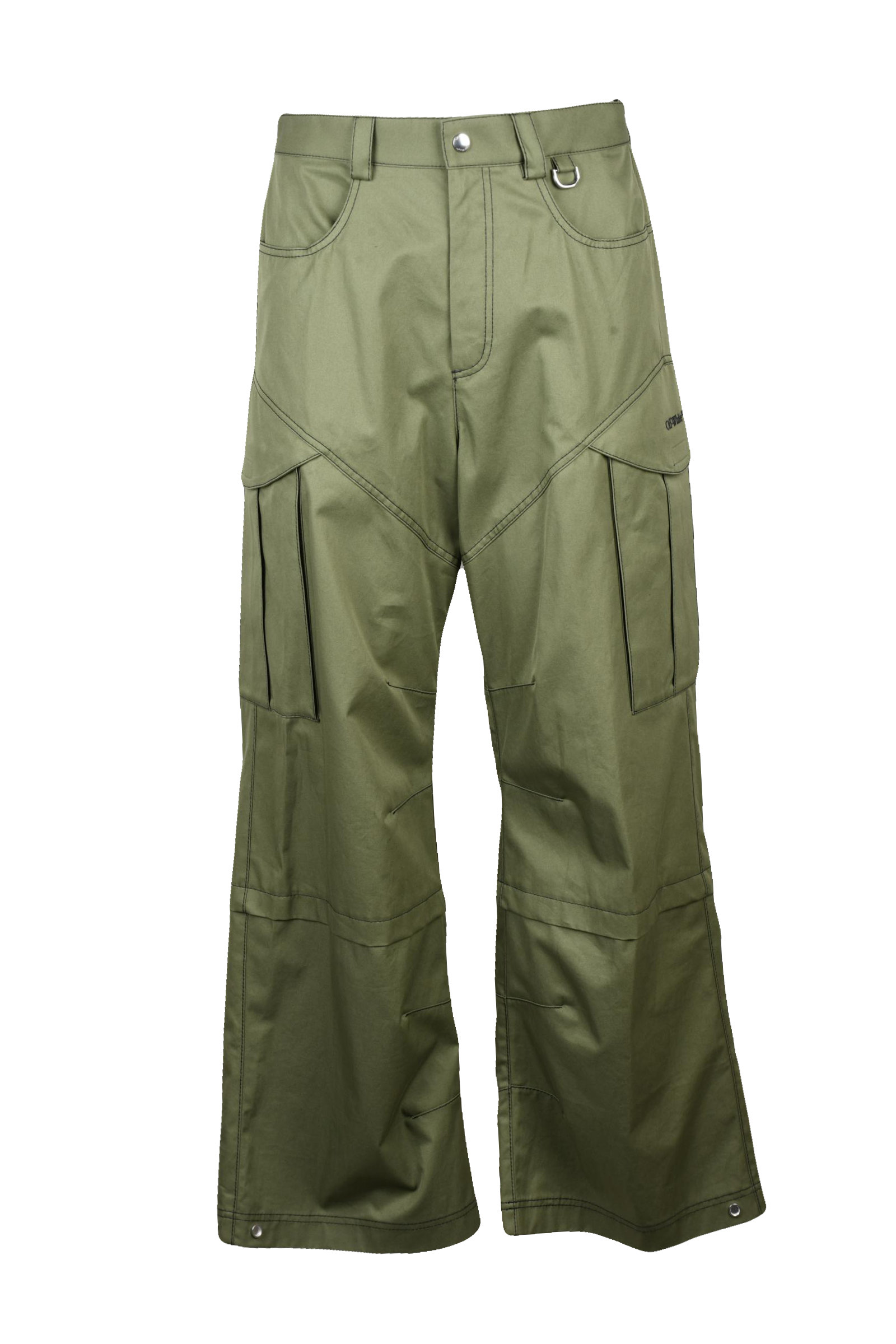 Pantalone Cargo Verde