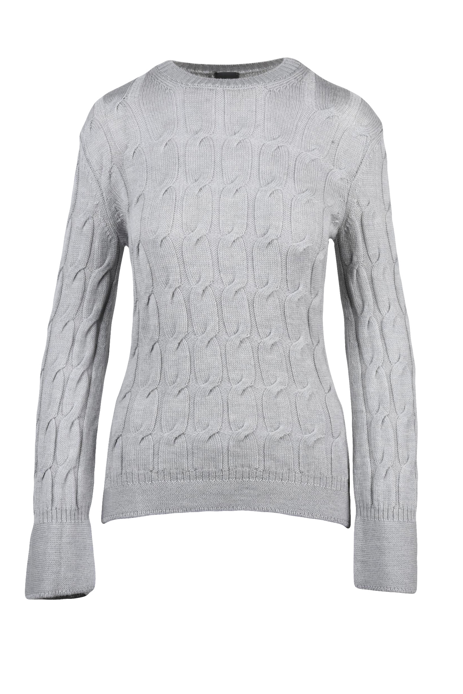 Pullover Girocollo Grigio