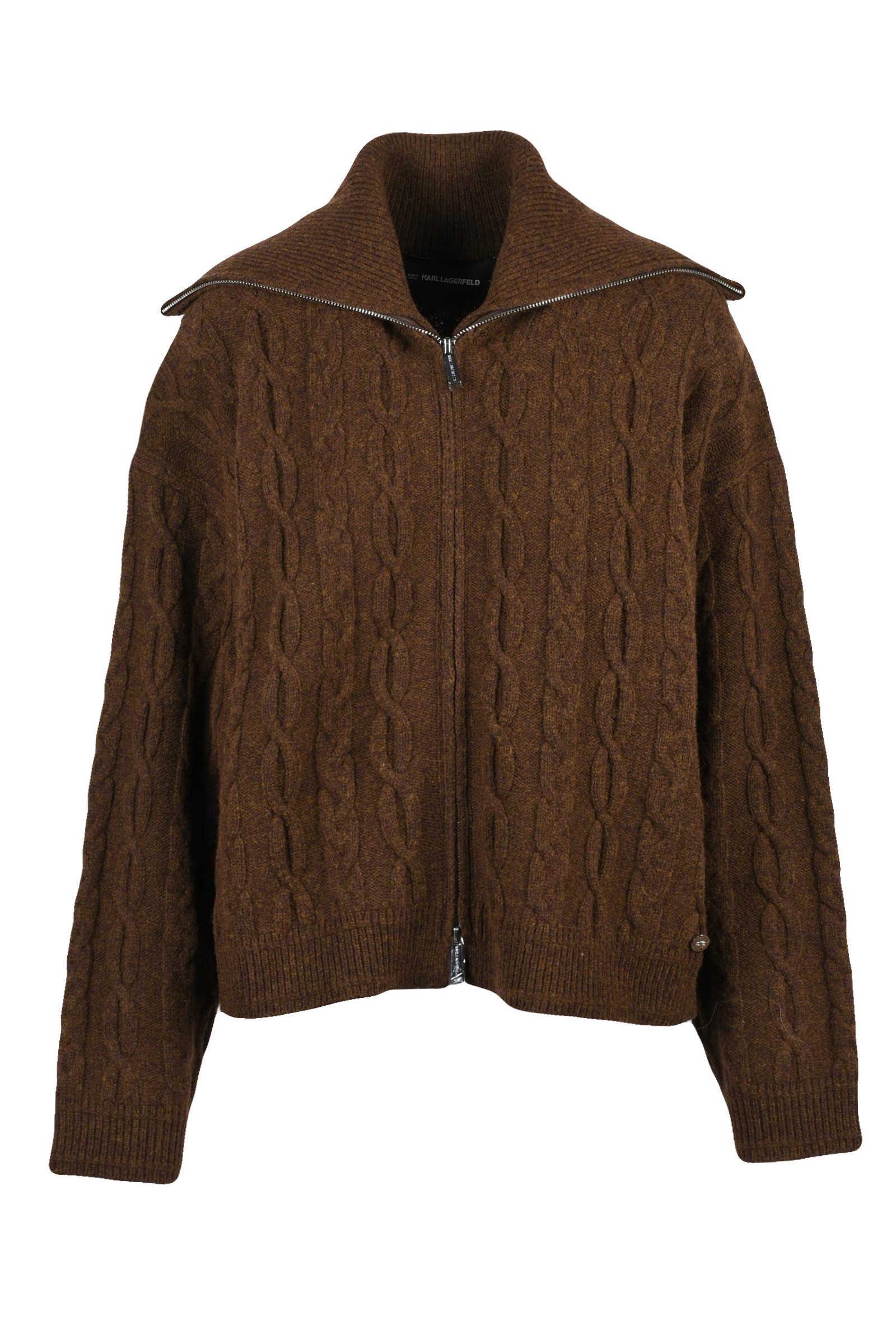 Cardigan Marrone