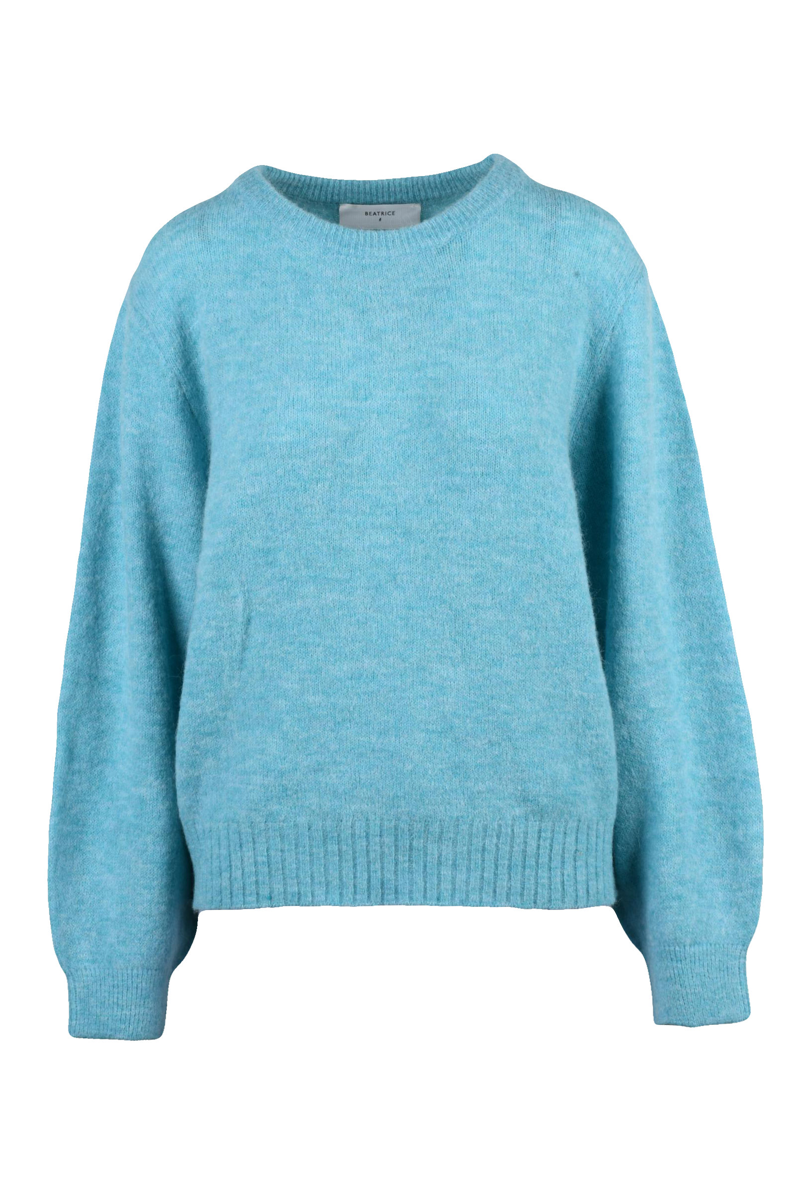 Maglione Girocollo Azzurro