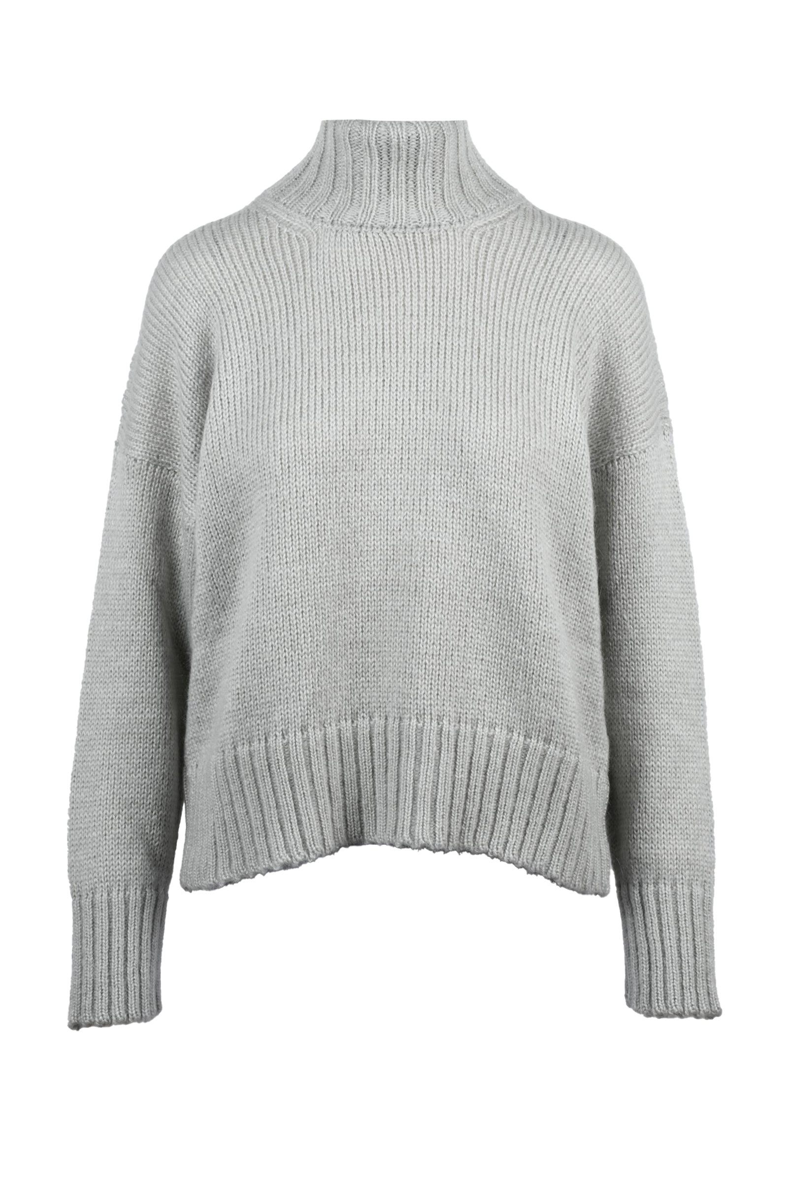 Maglione Lupetto Grigio