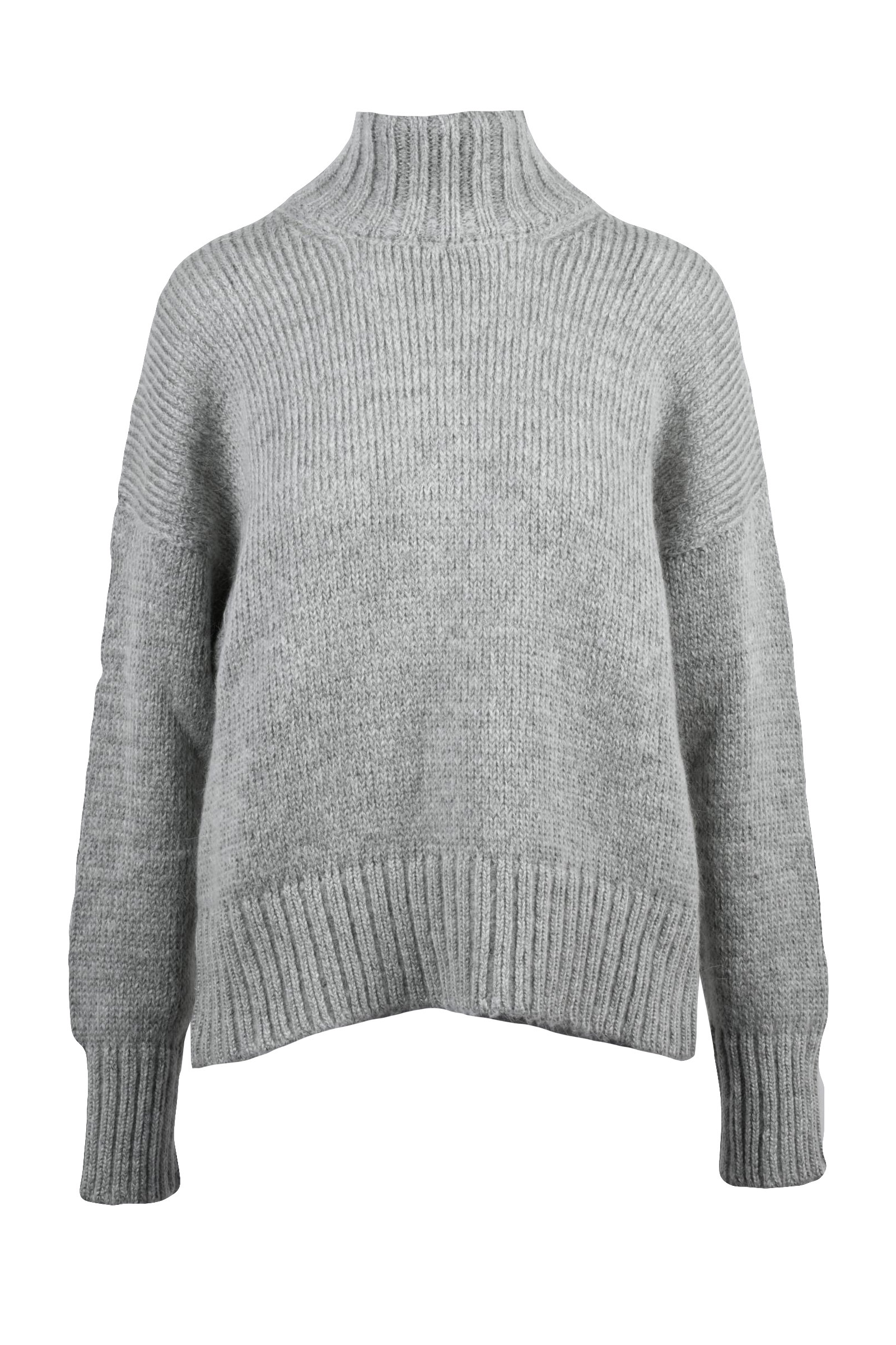 Maglione a Lupetto Grigio