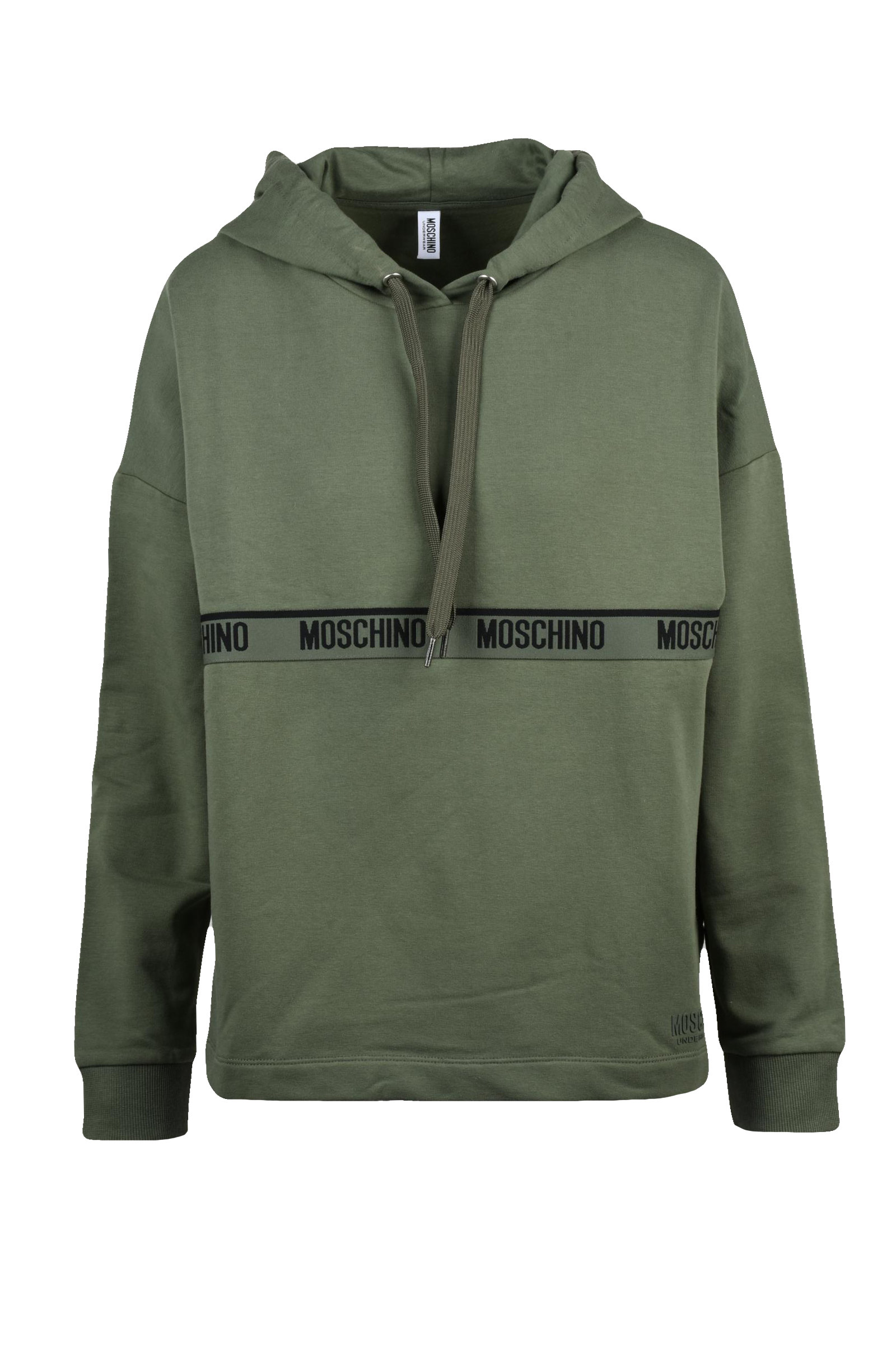 Felpa con cappuccio Verde