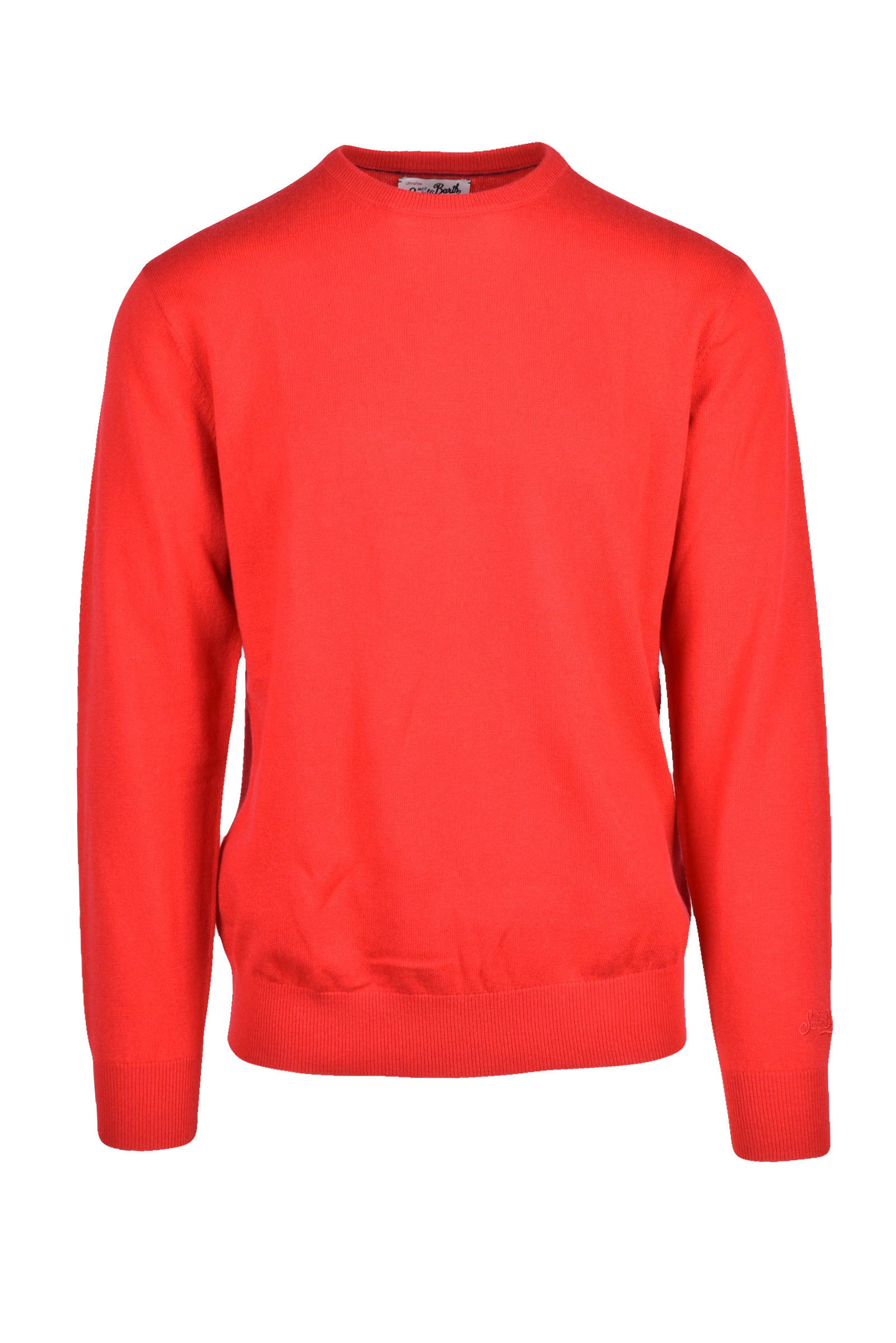 Pullover Girocollo Rosso