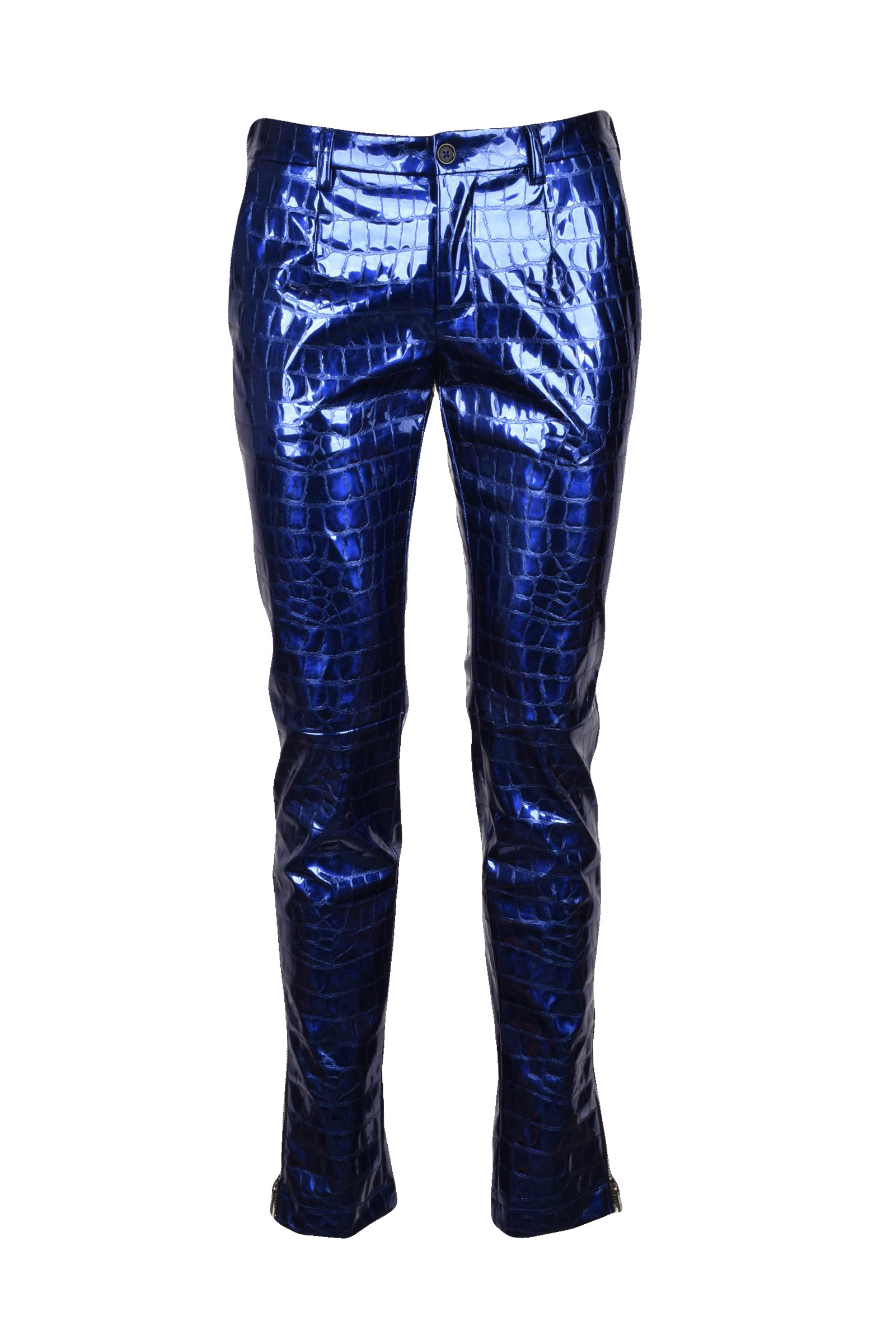Pantalone in vernice Blu
