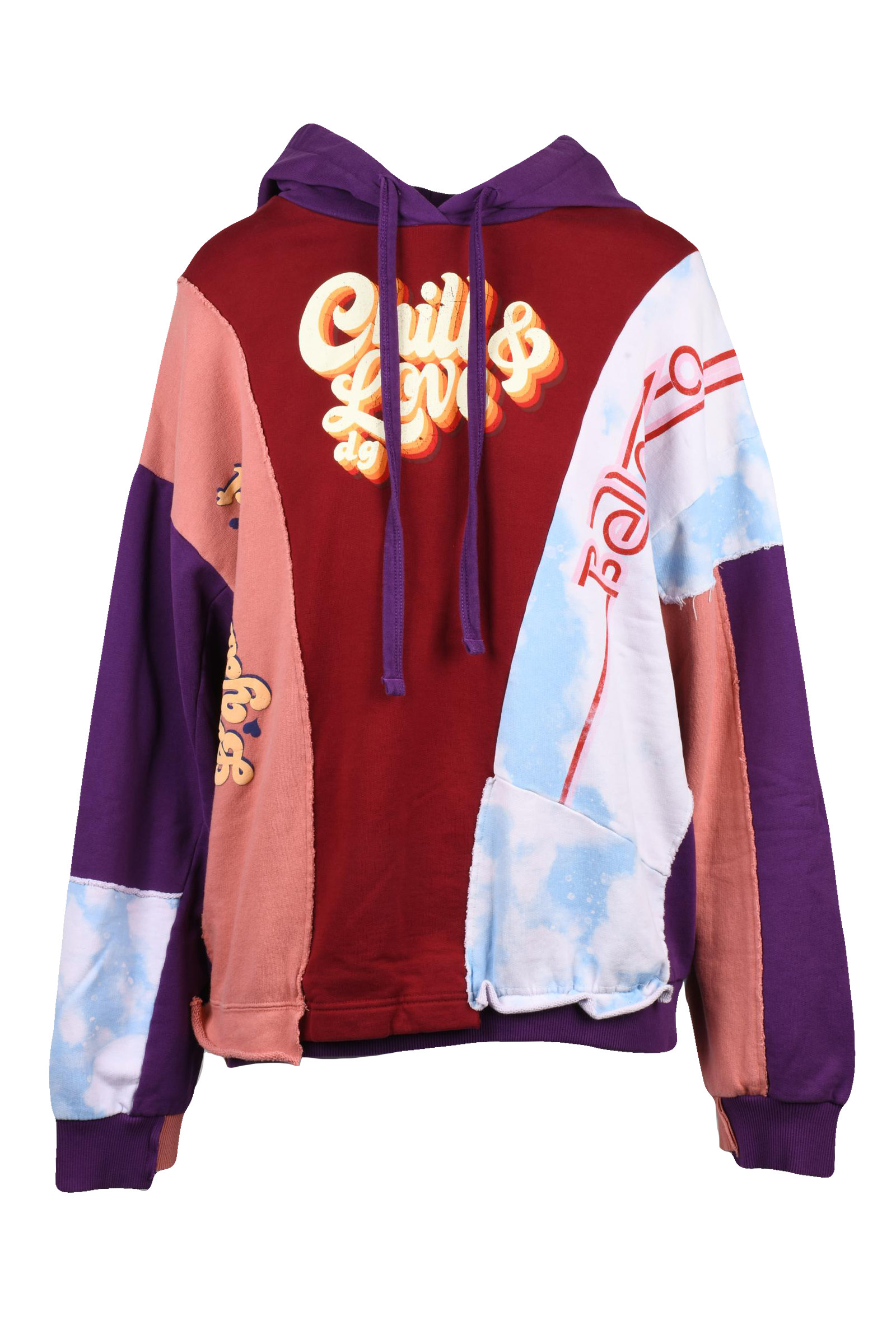 Felpa Patchwork Multicolore